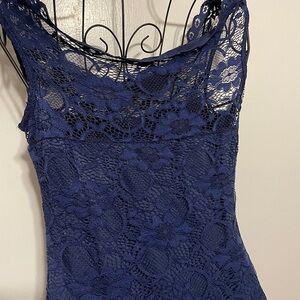 Navy Blue boatneck beautiful dress